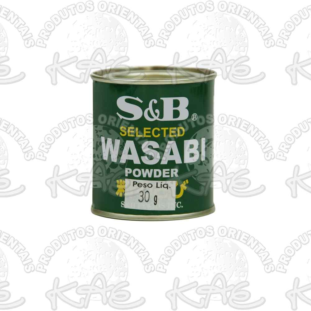 Wasabi em Pó S&B 30G