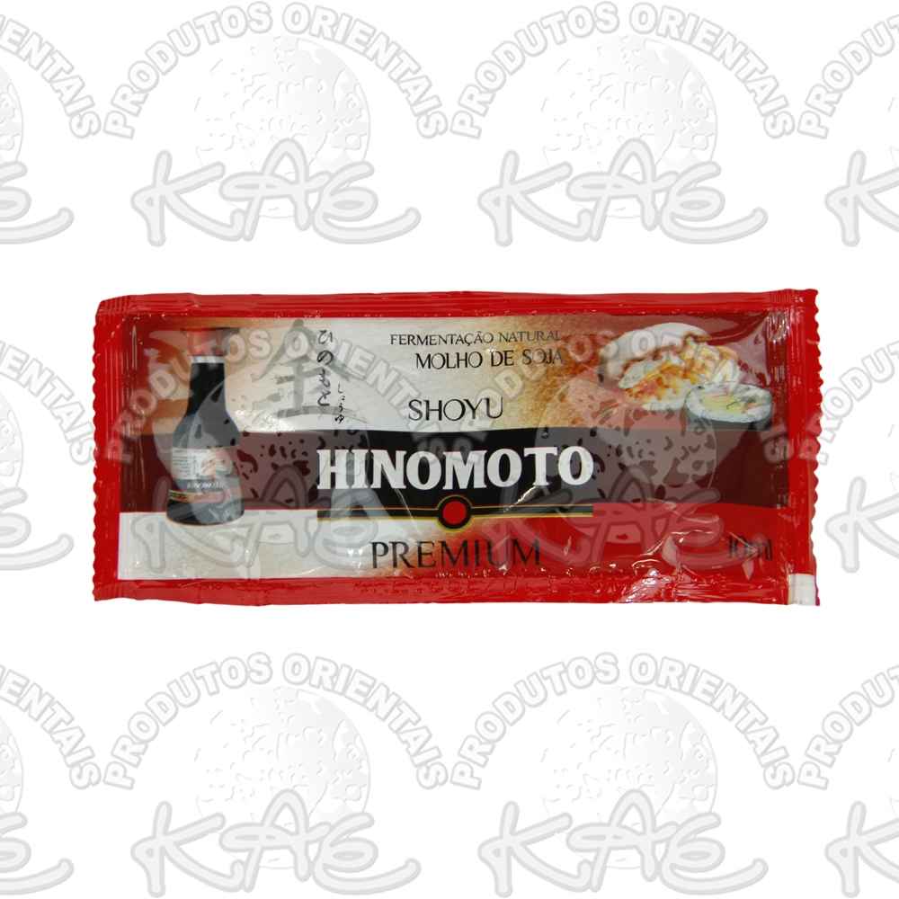 Shoyu Premium Hinomoto Sachê 10ml Caixa 250 Unidades